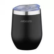 Термокухоль Ardesto 350 мл Compact Mug чорний фото