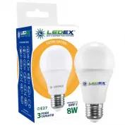 Лампа світлодіодна Ledex 8W, E27, 220V, 3000K, 760lm фото