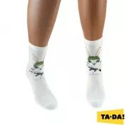Шкарпетки TA-DA! чоловічі 27 білі Преміум Символ року фото