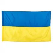 Прапор України штучний шовк 80*130 см фото