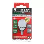 Лампа світлодіодна LED Lumano 10144 ДШ 10 Вт E14 4000 К фото